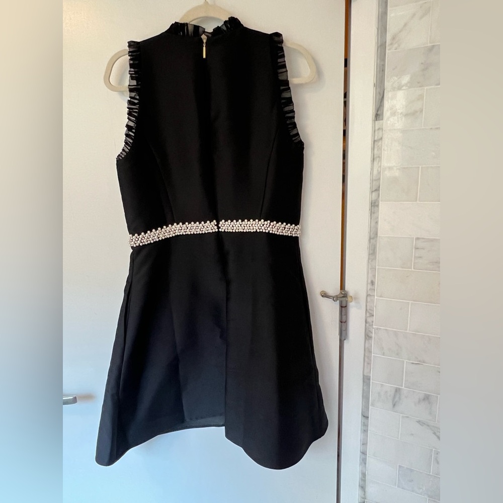 Kate Spade Black Dress with Pearl Details - Picture 4 of 10